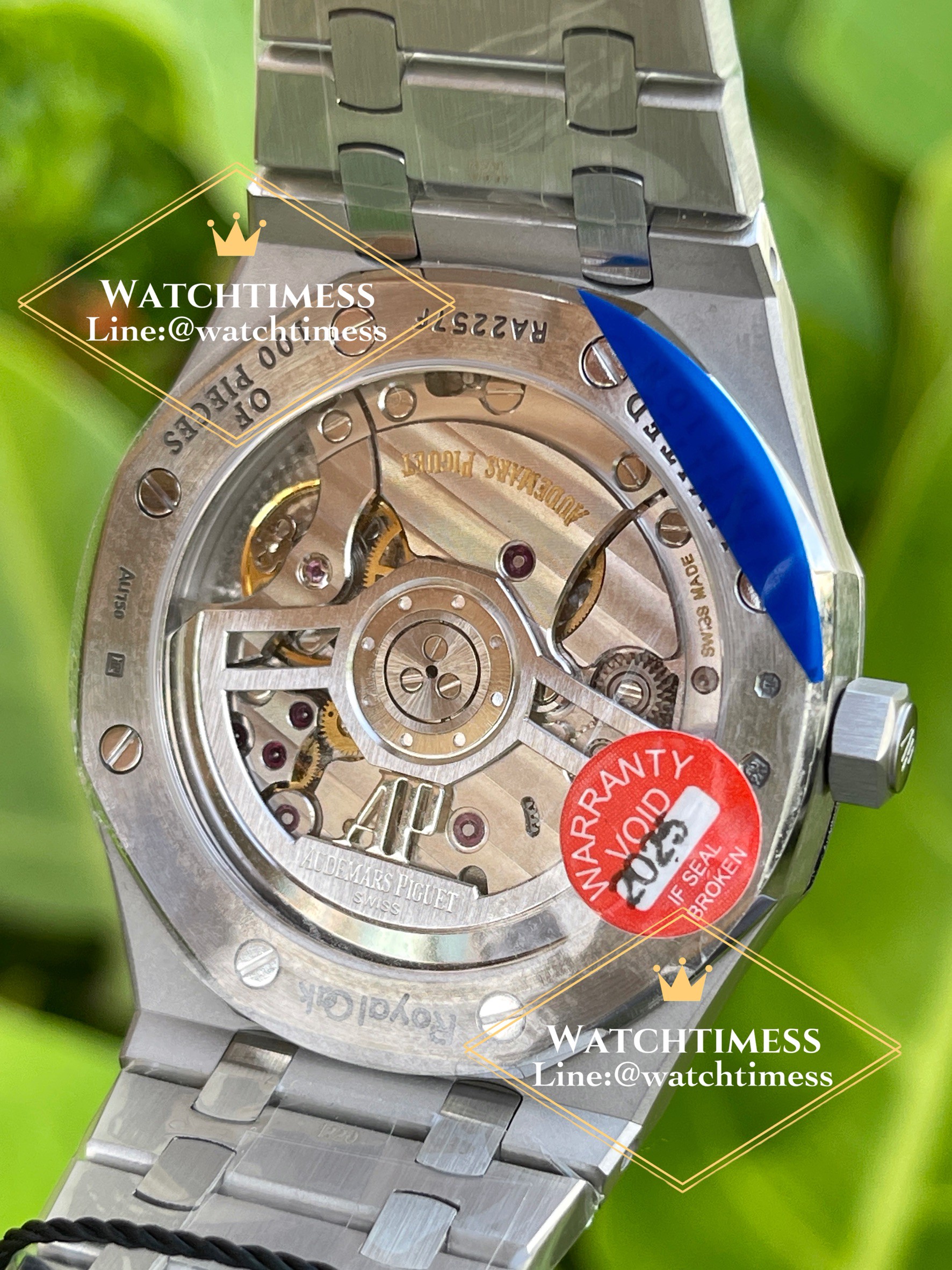 Audemars Piguet Royal Oak “Ice Blue” Baguette Dial Limited Edition ZF Factory - Image 13