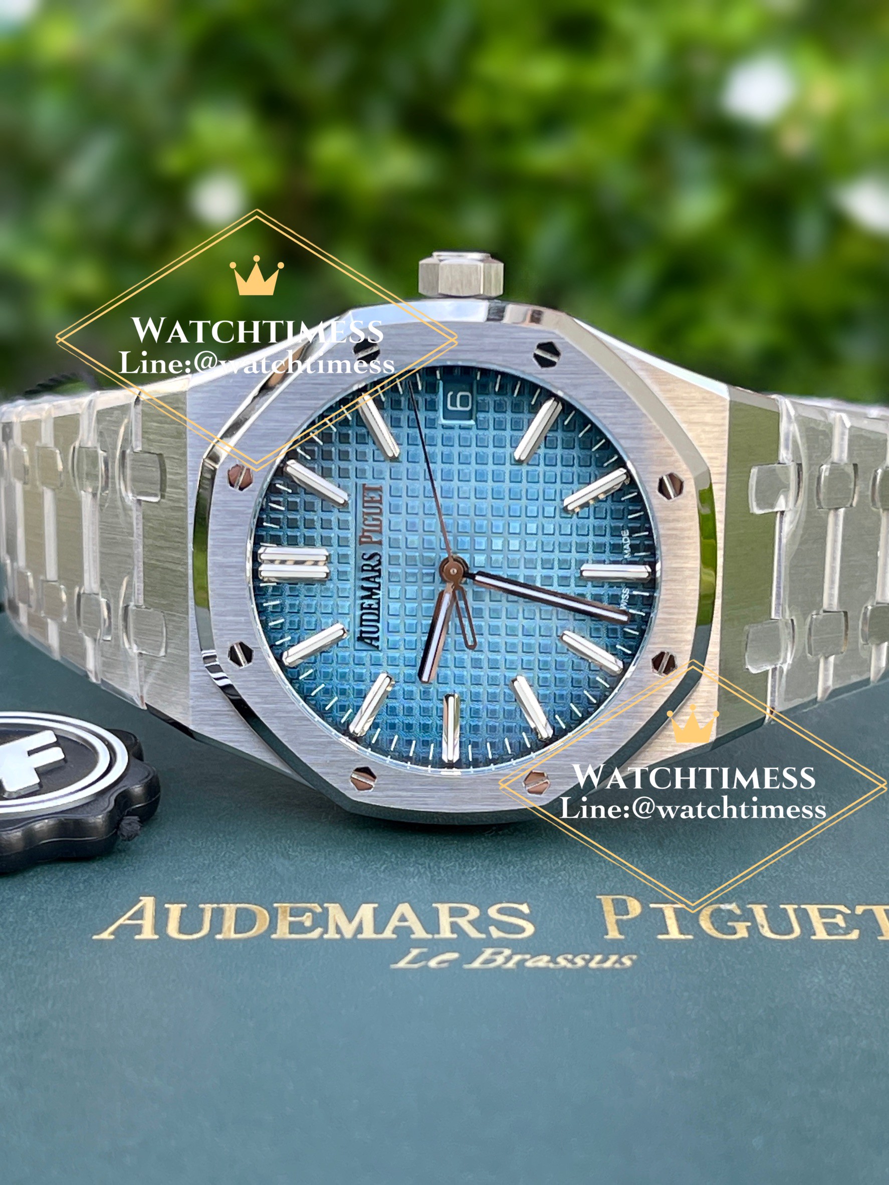 Audemars Piguet Royal Oak “Smoke Blue” Dial Ref.15510BC ZF Factory - Image 4