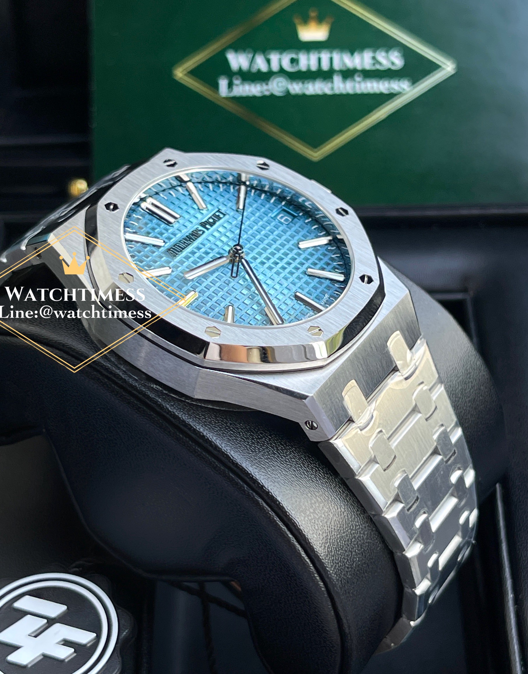 Audemars Piguet Royal Oak “Smoke Blue” Dial Ref.15510BC ZF Factory - Image 6