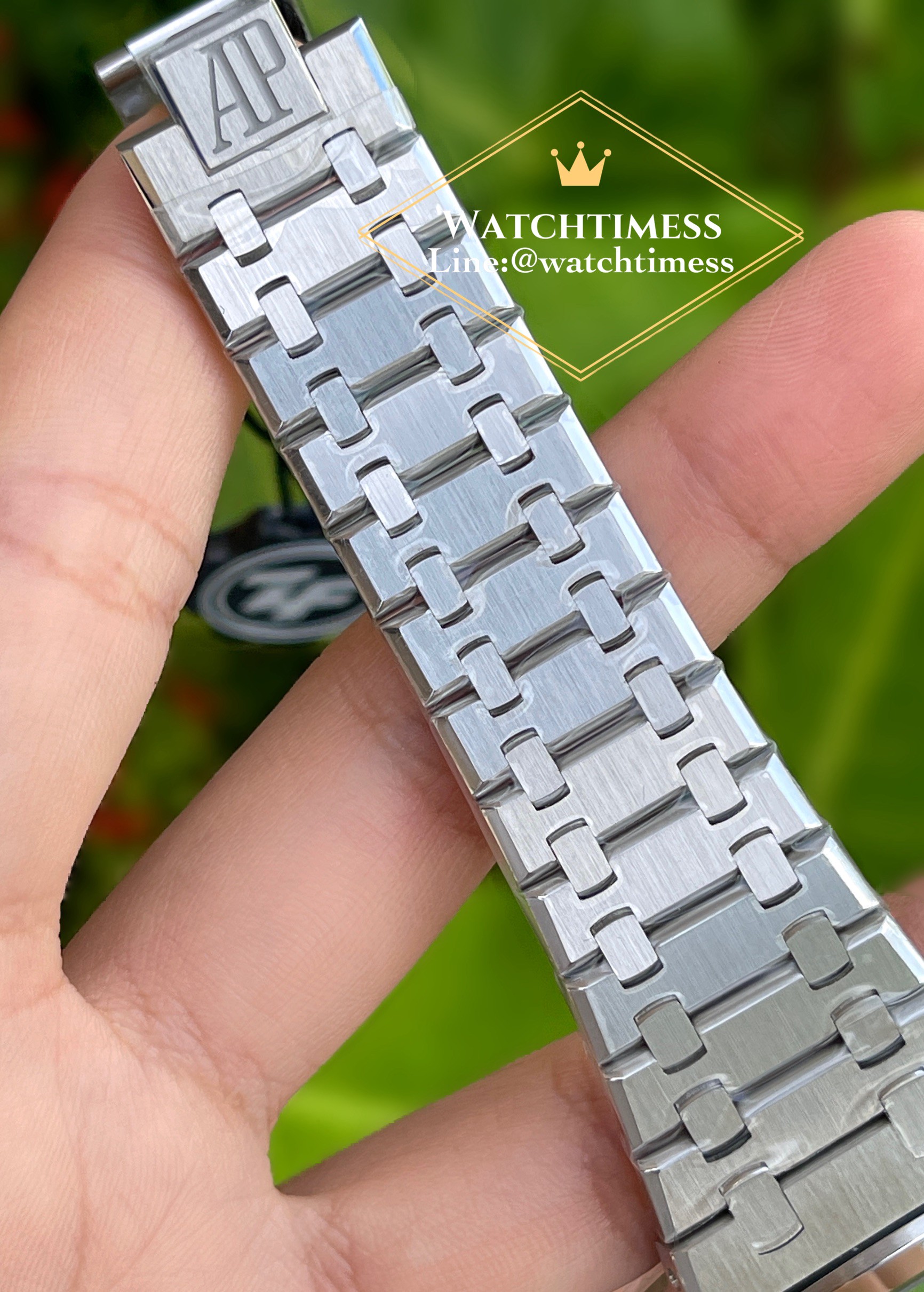 Audemars Piguet Royal Oak “Ice Blue” Baguette Dial Limited Edition ZF Factory - Image 10