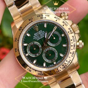 Rolex Daytona Loki Green Dial Yellowgold Ref.116508LN VSF v.3 Factory