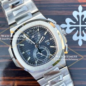Patek Philippe Nautilus 5990/1A-011 Blue Dial Travel Time Chronograph P1 Factory