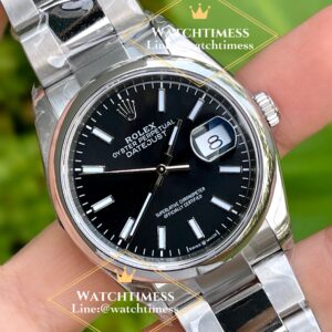 Rolex Datejust 36mm. Black Oyster Ref.126200 VSF Factory