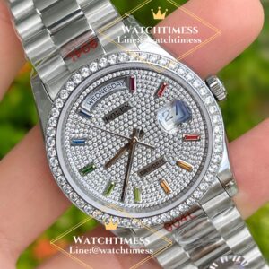 Rolex Day-date 36mm. Rainbow Dial Ref.128349RBR TWS Factory