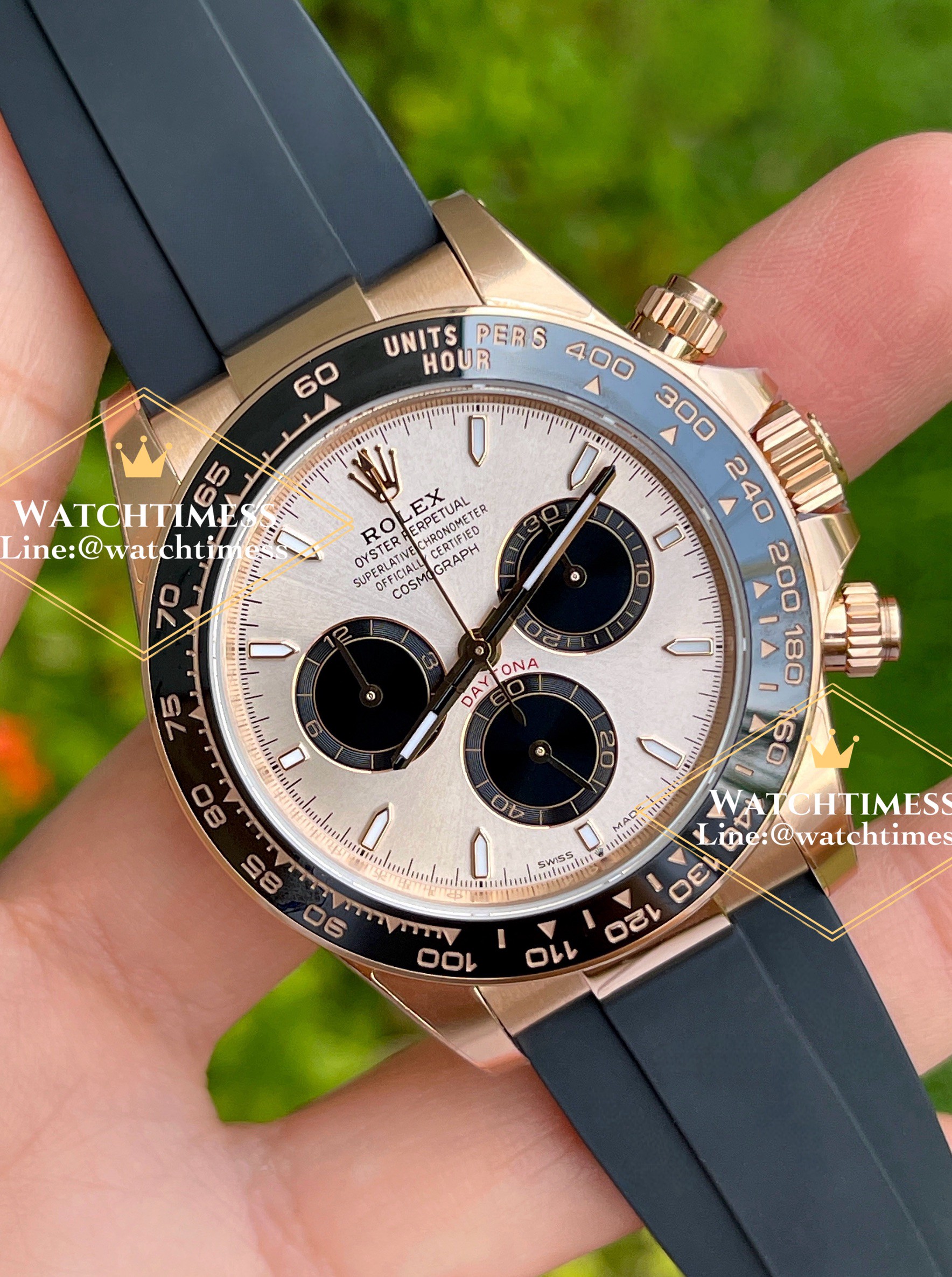 Rolex Daytona Sundust Dial (New4131) Rosegold Ref.126515LN VSF Factory