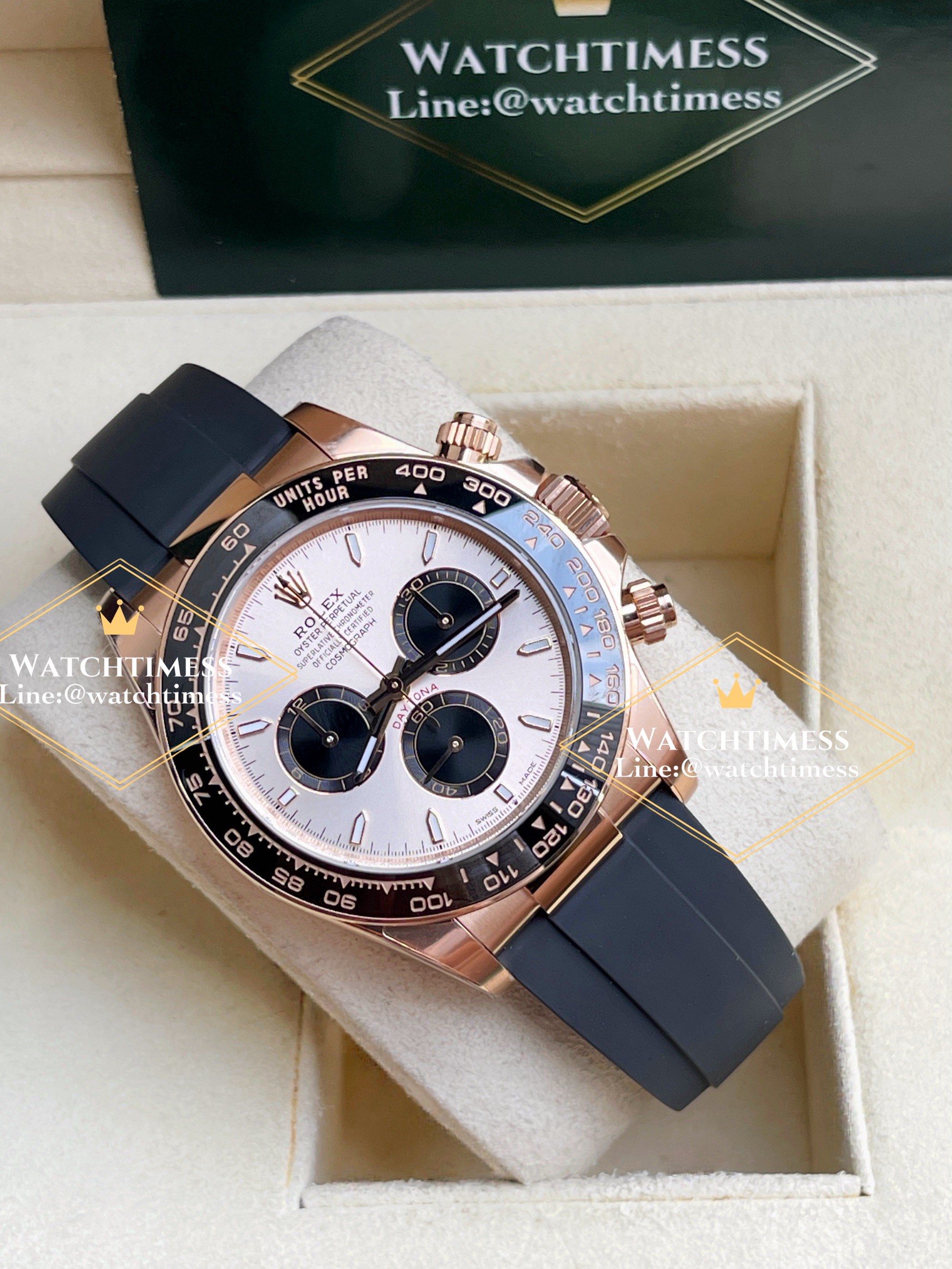 Rolex Daytona Sundust Dial (New4131) Rosegold Ref.126515LN VSF Factory - Image 4