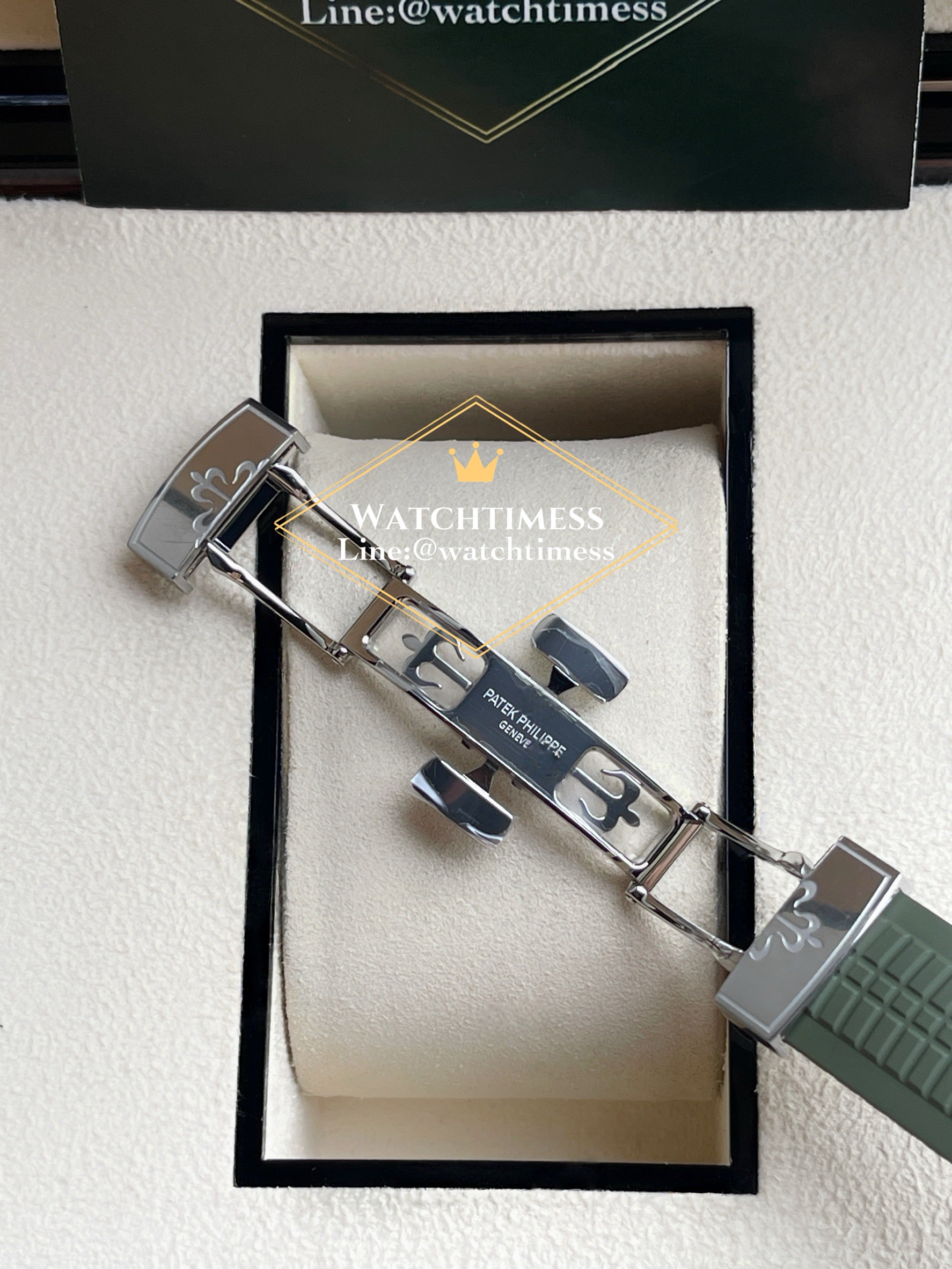 Patek Philippe Aquanaut 5168g-010 Green Dial DDF Factory . - Image 11