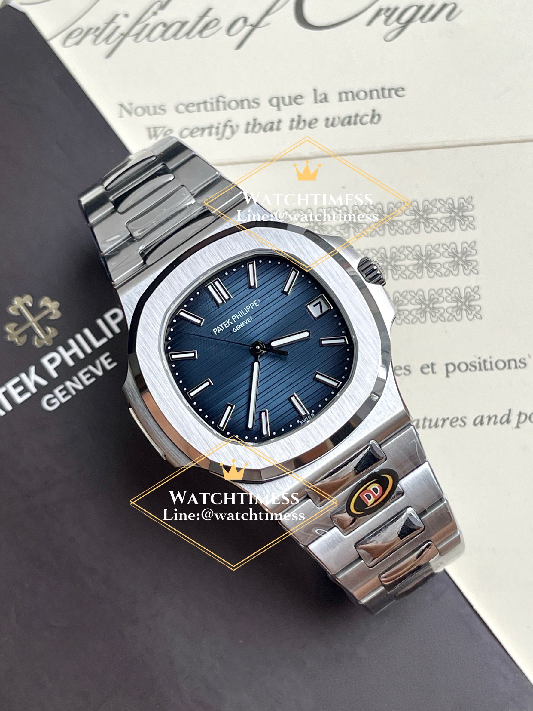 Patek Philippe Nautilus 5811/1g-001 Blue Dial DDF Factory - Image 4