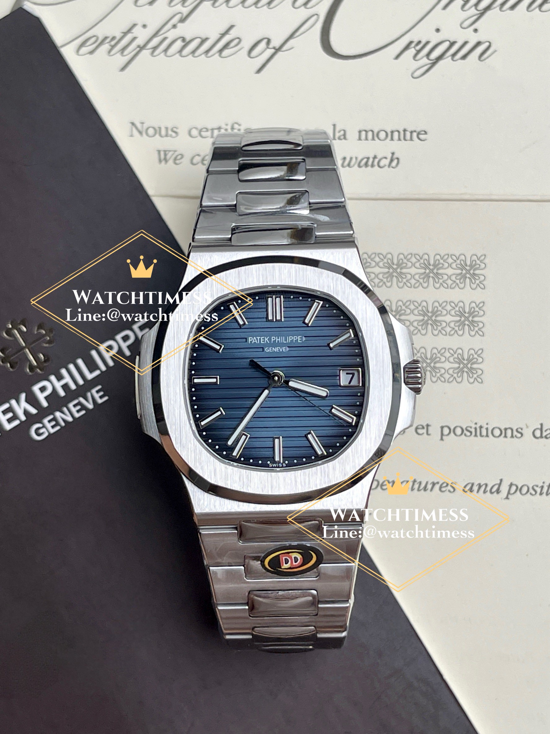 Patek Philippe Nautilus 5811/1g-001 Blue Dial DDF Factory