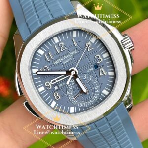 Patek Philippe Aquanaut 5164G-001 Travel Time Blue-Gray ZF Factory