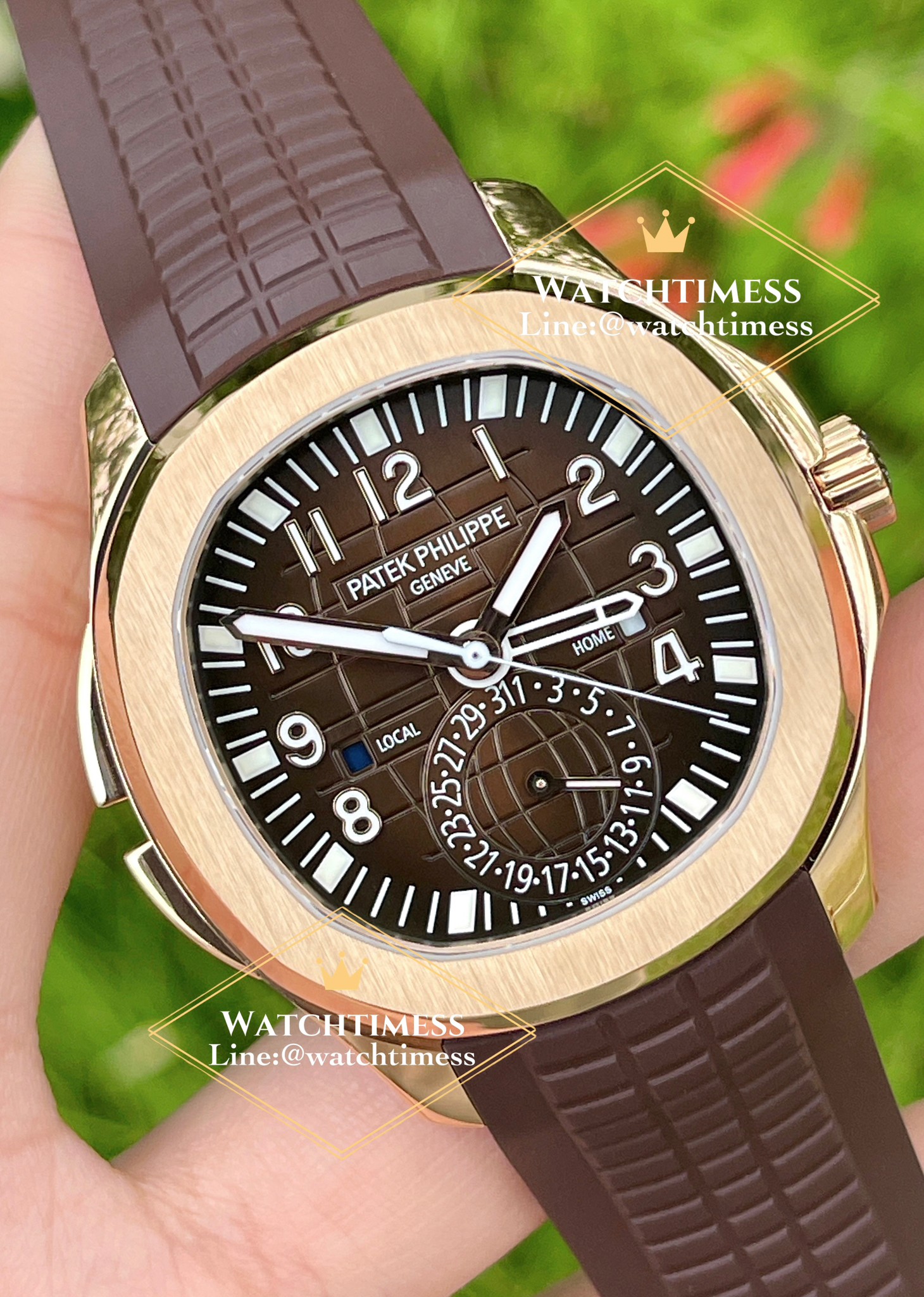 Patek Philippe 5164R-001 ( New2024 ) Aquanaut Travel Time ZF Factory