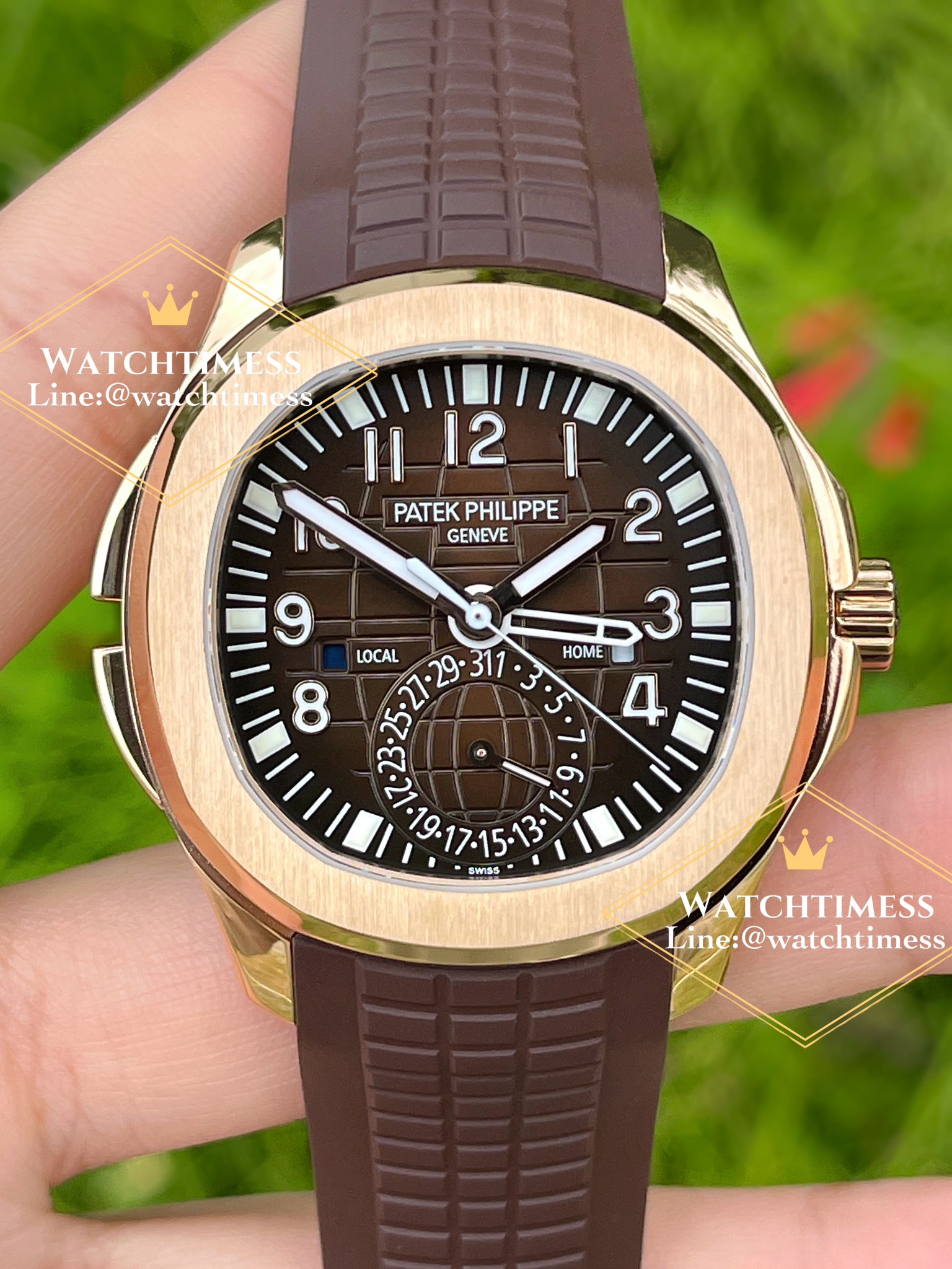 Patek Philippe 5164R-001 ( New2024 ) Aquanaut Travel Time ZF Factory - Image 3