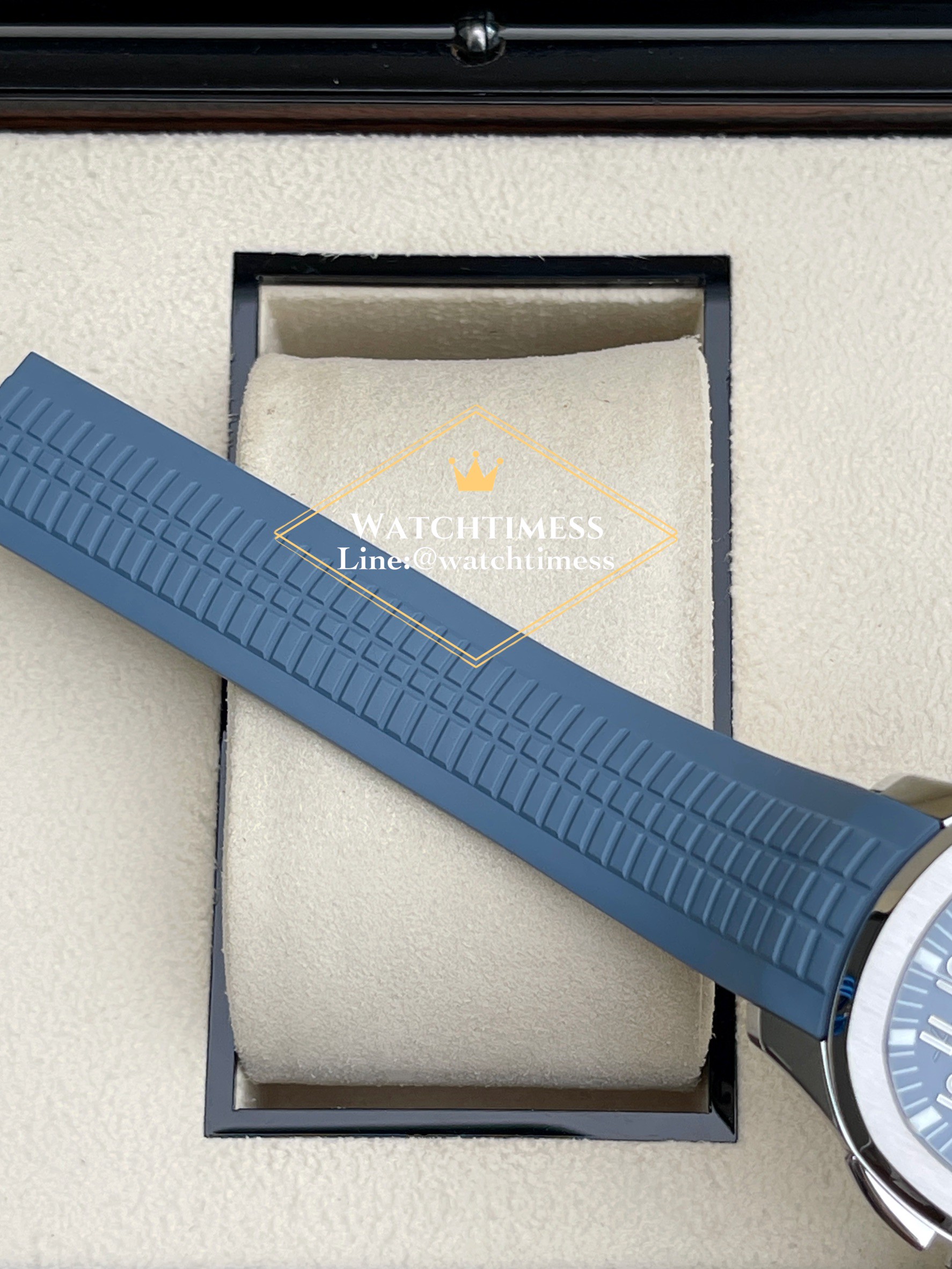 Patek Philippe Aquanaut 5164G-001 Travel Time Blue-Gray ZF Factory - Image 11