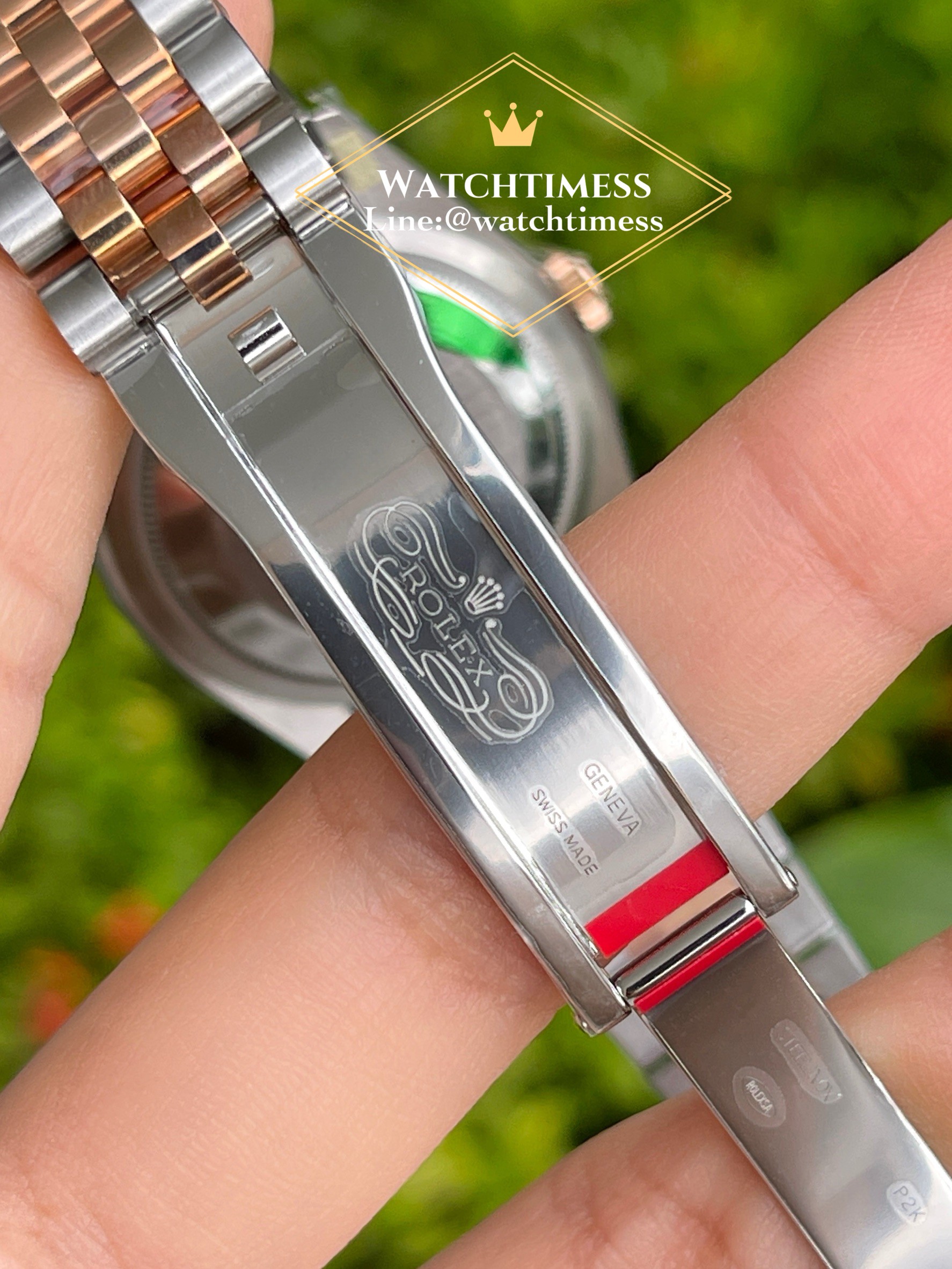 Rolex Datejust 36mm. Silver Fluted Motif Dial Twotone Rosegold Ref.126231 VSF Factory - Image 10
